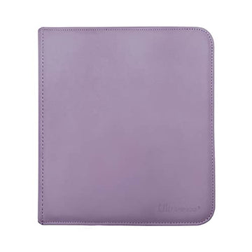 Ultra Pro Vivid 12 Pocket Card Binder with Zipper - Purple