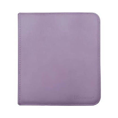 Ultra Pro Vivid 12 Pocket Card Binder with Zipper - Purple
