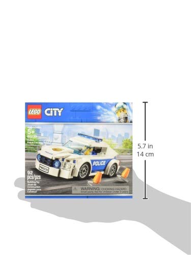 LEGO City Police Patrol Car 60239 Building Kit (92 Pieces)
