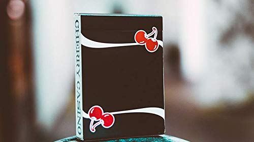 Cherry Casino True Black (Black Hawk) Playing Cards by Pure Imagination Projects