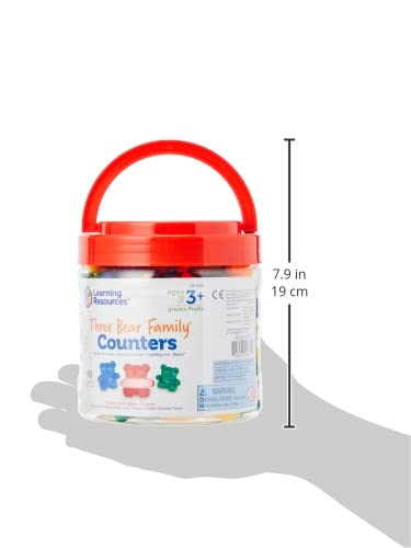 Learning Resources Three Bear Family Counters