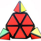 Pyramid Magic Speed Cube Rainbow Dysmorphism Magic Cube Twist 3x3 Stickerelss Speed Cube Puzzle Toys By YUNTENG