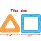 30-Piece Magnetic Tile Building Block Set - STEM Toy for Kids, for Boys & Girls