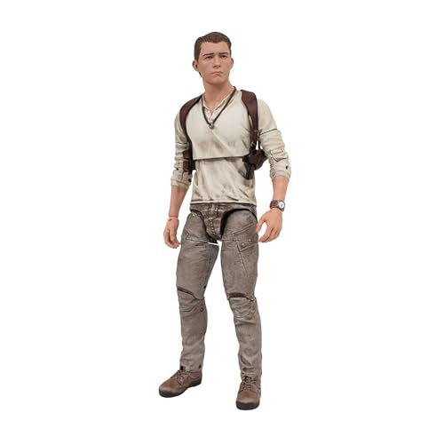 DIAMOND SELECT TOYS Uncharted: Nathan Drake Acton Figure,Multicolor