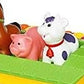 Kiddieland Noah’s Ark Shape Sorter Toy - Musical Boat with 9 Animals