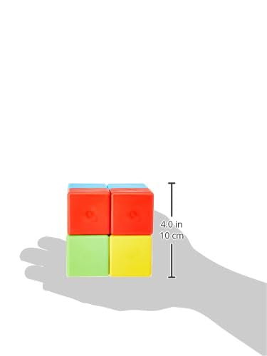 Geomag Magicube 8pcs Magnetic Blocks - Magnetic Building Blocks for Toddlers 1-3, Montessori Toys for 1+ Year Old, Autism Sensory Product, Magnets