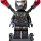 LEGO Marvel Superheroes: War Machine Minifigure with Laser Shooters - Ages 6+