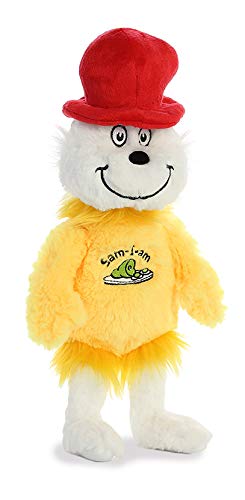Aurora® Whimsical Dr. Seuss™ Sam I Am Stuffed Animal - Officially Licensed Plush for Imaginative Play - Perfect for Kids and Adults - Multicolor 12
