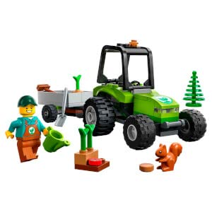 Lego 60390 City Great Vehicles Park Tractor Farmhouse Toy, Building Kit with Toy Animals, Includes Minifigure, from 5 Years, Gift Idea