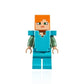 LEGO Minecraft MiniFigure - Alex (with Azure Body Armor and Sword) 21154