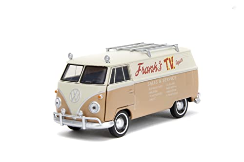 Jada Transformers Rise of The Beast 1:32 Volkswagen Bus Wheeljack w/Robot On Chassis Die-Cast Car, Toys for Kids and Adults