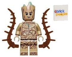 LEGO Superheroes: Groot Minifigure with Extended Arms