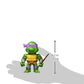 Jada Toys Teenage Mutant Ninja Turtles 4" Donatello Die-cast Figure, Toys for Kids and Adults, Purple