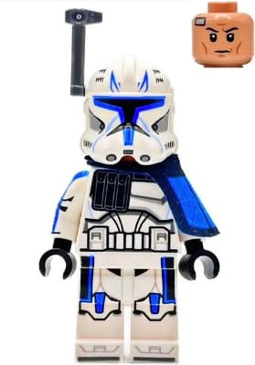 LEGO Star Wars:Captain Rex Minifigure with Twin Pistols