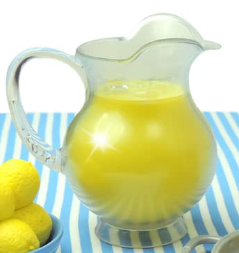 Sophia's 18" Doll 12 pc. Lemonade Stand Set with Doll-Sized Pitcher, Table Runner and Service for Four