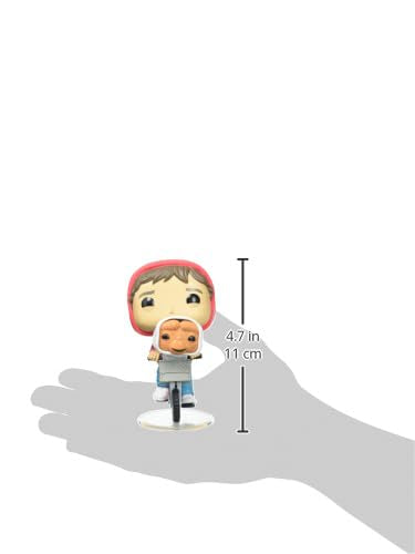 Funko Pop Movies: E.T. The Extra-Terrestrial - Elliott - Elliot with E.T. in Basket, 3.75 Inches - Collectable Vinyl Figure - Gift Idea - Official