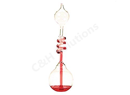 C&H Solutions HB1101BR Column Spiral Shape Red Liquid Hand Boiler by C&H®