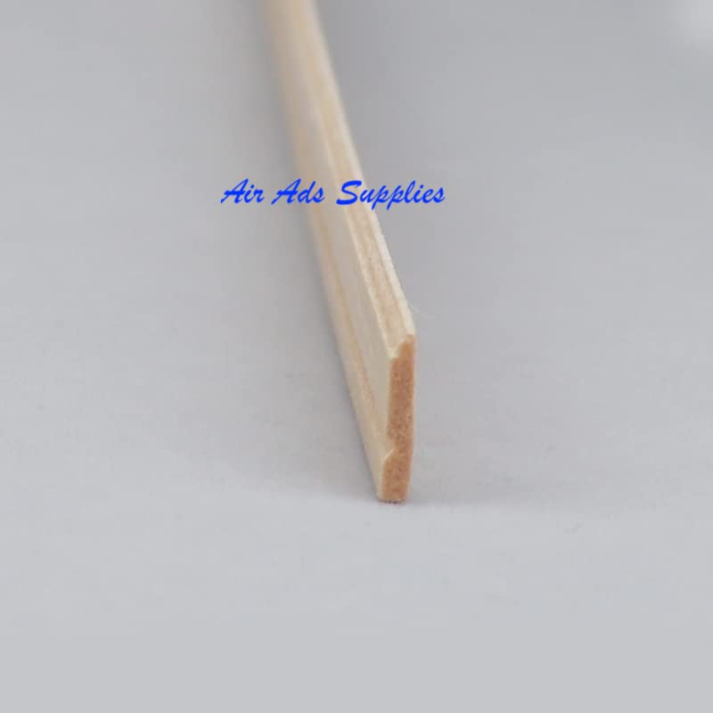 1:12 Scale Dollhouse Miniature Wood Finishing Trim Wood Molding L11.8; W0.5 /Lot 10 Pieces