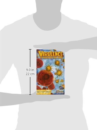 Virulence: an Virus-Themed Card Game | Biology Board Game for Kids, Teens, Adults, and Teachers | Fun & Engaging Science-Accurate Game to Learn