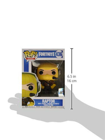 Funko Pop! Games: Fortnite - Raptor, Multicolor, Standard