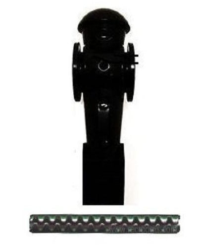 Tornado Black Foosball Man Counter Balanced with Roll Pin