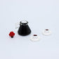 1:12 Scale Miniature Metal Coffee Pot, Mini Kitchen Accessory for Fairy Gardens, DIY Crafts, Model Kits and Tiny Tea Sets