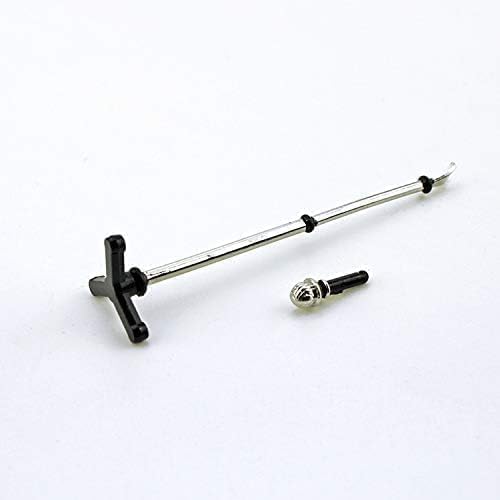 1/12 Dollhouse Miniature Accessories,Metal Microphone with Stand,Music Room Recording Room Studio Decoration