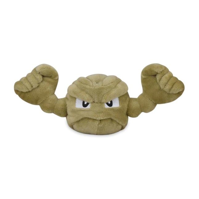Pokémon Center: Geodude Sitting Cuties Plush, 8 ½ Inch