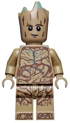 LEGO Superheroes: Groot Minifigure with Extended Arms