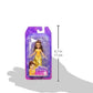 Mattel Disney Princesses, 9 cm Articulated Belle Doll, 3 Years and +, HLW78