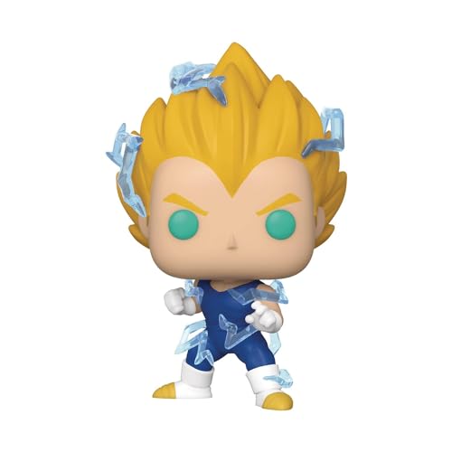 Funko Pop! Animation Dragon Ball Z: Super Saiyan 2 Vegeta Vinyl Figure, Multicolor, Model:FU43008
