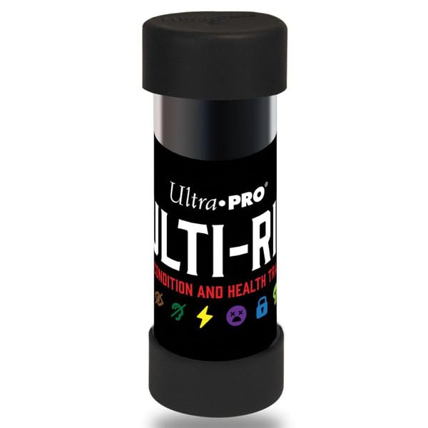 Ultra Pro ULP16399 Multi-Ring Rotating Condition & Health Tracker Rings Card Game - Pack of 10
