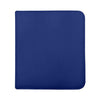 Ultra Pro Vivid 12 Pocket Card Binder with Zipper - Blue