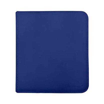 Ultra Pro Vivid 12 Pocket Card Binder with Zipper - Blue