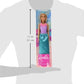 Barbie Fantasy doll girl purple and blue with removable ribbon for girls from 3 years