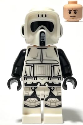 LEGO Star Wars: Scout Trooper Minifigure with Blaster Pistol Ages 6+