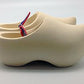 Dutch Clogs Doll Wooden Shoes Pair Natural Wood Finish (4.25") | DutchGiftOutlet