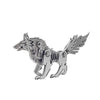 3D Metal Model Kits, Mechanical Wolf 3D Metal Puzzle,Steel Animal Series DIY Brain Teasers Simple 3D Puzzles Home Decor Art Craft Gifts Toys for Adult