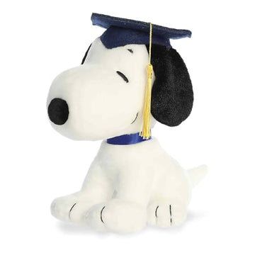 Aurora Adorable Peanuts Graduation Snoopy Stuffed Animal - Officially Licensed Toys For All Snoopy Fans - A Gift of Affection to Express