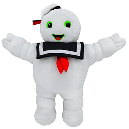 UShioart Noctilucent Stay Puft Marshmallow Man Plush Doll Ghost Hunter Plushie Stuffed Toy