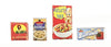 Dollhouse Miniature Set of Four Food Boxes