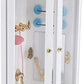 EatingBiting Handcraft 1:12 Small House Miniature Wooden Shower Room Bathroom for mini Furniture Landscape, Vivid 1 Set Shower Room Bathroom with All