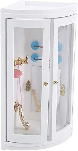 EatingBiting Handcraft 1:12 Small House Miniature Wooden Shower Room Bathroom for mini Furniture Landscape, Vivid 1 Set Shower Room Bathroom with All