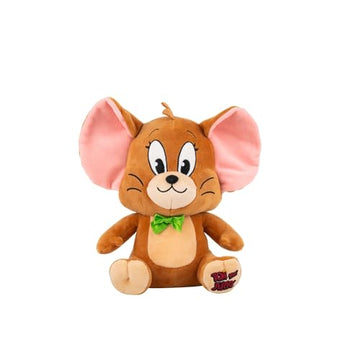 Jazwares Warner Bros. Discovery Tom and Jerry, 8-Inch Jerry Plush - Super-Soft and Huggable Plush Toy - Official Licensed Plush - for All Ages