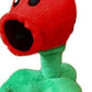 CNRPLAT PVZ Peashooter Plush PVZ Game Red Cute Stuffed Animals Figure Toy for Birthday, Hallowen Zombies Valentinas, Christmas, Super Gift Toy
