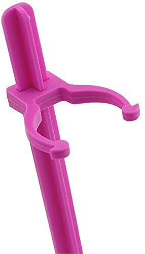 APOHALO Toy Stand Support for Dolls & Action Figures, 20 PCS Prop Up Mannequin Model Display Holders, 11" to 13" Dolls Accessories, Pink Rose
