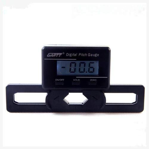 GARTT Helicopter Electronic Digital Pitch Gauge for RC Helicopter