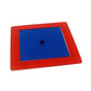 Gudong Montessori Professional Quality Metal Insets Set/10 Baby Early Childhood Education Preschool Geometrical Shapes Learning Toys Blue