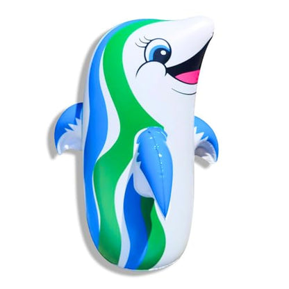 SWIMLINE | Inflatable Dancing Dolphin Bop Bag Punching Toy | 18"