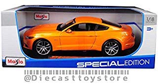 Maisto 1: 18 Special Edition - 2015 Ford Mustang (Orange)